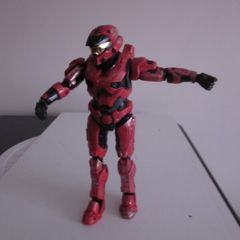 Halo 7" The Sparta Red Spartan MK V11 Action Figure