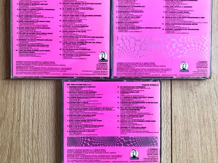 The Psychedelic Years 3 CD 1966-1969