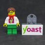 Lego Promotional Yoast Minifigure Special Limited Edition Super Rare Minifigure  Lego Promo Kit Figure YOAST On Magnet Holder Also With Scooter Very Rare   Little is known about these figures but one thing i do know is that they are rare and hard to find Image 9