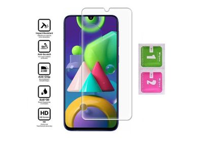 For Samsung Galaxy M31 Tempered Glass Screen Saver Protector Case Friendly New - FHT05SMTG