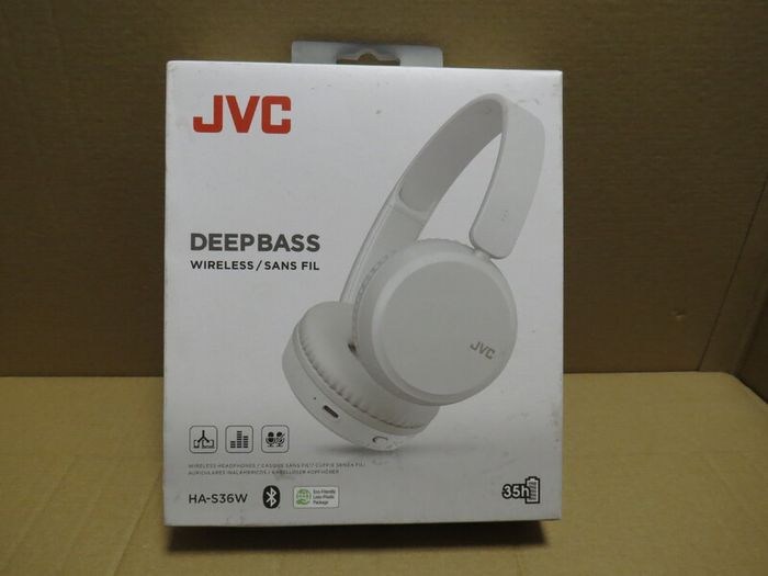 NEW >> JVC Bluetooth Headphones - White