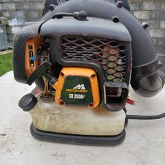 Petrol leaf blower
