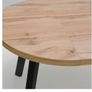 Arvian Round Extandable Dining Table 80cm to 130cm Image 6