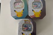 pokemon 30th anniversary 3x Tins