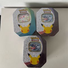 pokemon 30th anniversary 3x Tins