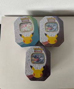 pokemon 30th anniversary 3x Tins