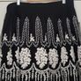 ZARA black and white layered mini skirt Sz XL (Fit 12-14UK) Rrp 59.99 (New) Image 3