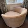Large Swivel Snuggle Chair Image 4