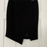 Savida (Dunnes Stores) Black Asymmetric Hem Skirt - Size 12- New with Tags Image 2