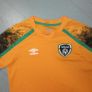 FREE POST Kids Republic of Ireland (9-10 Years) Jersey Shirt Umbro Away Orange  Soccer Football Eire Irish St Patricks Day Paddys Childs Childrens Boys Girls Image 2