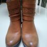 Ladies Tan Boots Image 3