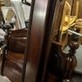 King Size Solid Wood Sleigh Bed. Mahogany Style. Excellent Condition Image 6
