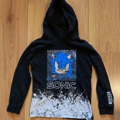 Sonic the hedgehog Boys Hooded Top with sequins 8 years