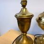two vintage  brass lamps Image 2