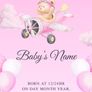 Baby Girl Name Posters (personalised) Image 3