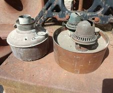 pair or copper burners