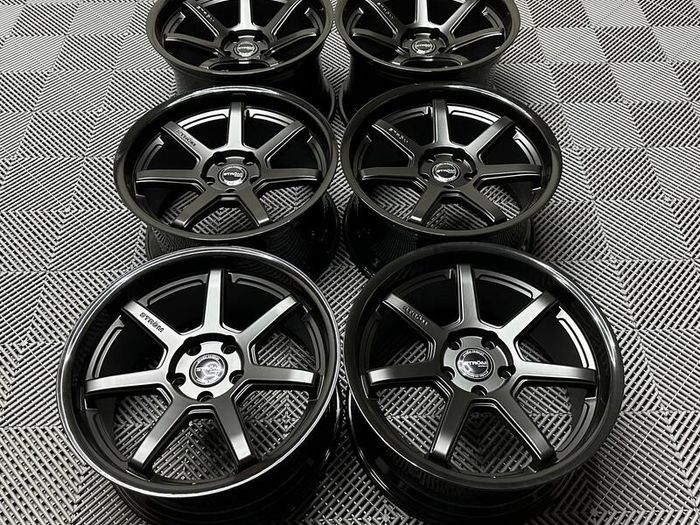 18" Inch Strom DS15 Drift Alloy Wheels 5x114.3 Nissan silvia skyline RX7 MX5 R32 R33 lexus IS200
