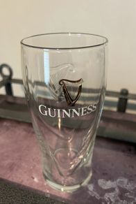 Guinness pint glasses