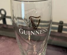 Guinness pint glasses