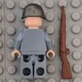 Lego compatible, military figures, Italian infantry. 15 figures plus rifles. Image 2