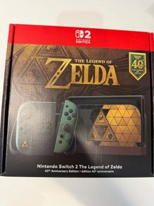 Nintendo Switch 2 - The Legend of Zelda 40th Anniversary Edition console