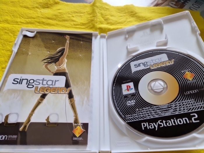 Singstar Legends PlayStation 2 ps2 Games Original