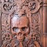 Carved wooden Gothic style panel,  40 cm x 32 cm Image 3