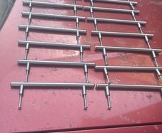 door handles silver