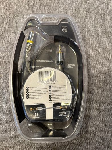 Philips 24K Gold 1.5m Headphone Extension Cable