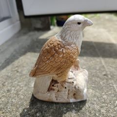 Vintage Bald Eagle Figurine, Porcelain Bisque