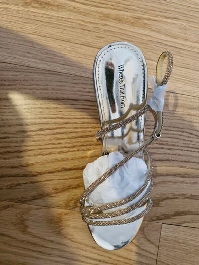 Gold Sparkly Shoes