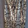gold black skirt size m Image 6