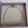 Pandora essence bracelet claps gold 14k (G585) size 19.5cm perfect condition fully hallmarked Image 3