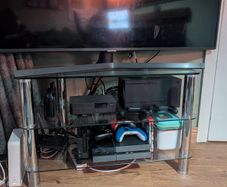 Glass TV Stand