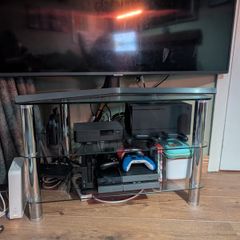 Glass TV Stand