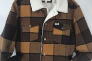 Wrangler Mens wool trucker jacket
