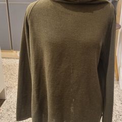 Sarah Pancini Reversible sweater khaki & brown