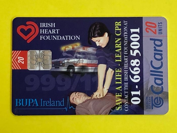 Callcard 1229 Irish Heart Foundation