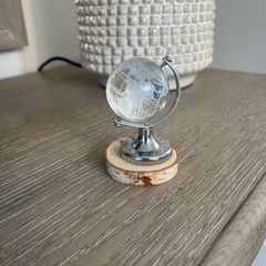 mini globe wedding tables