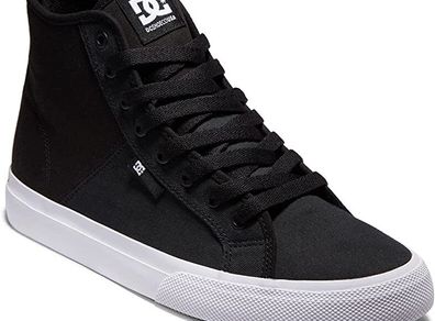 DC Shoes Women's Manual Hi Txse Sneaker, Black, 3,5 UK, 36 EU