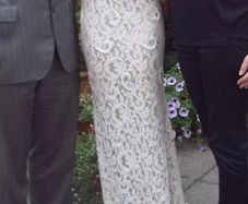 White lace Dress
