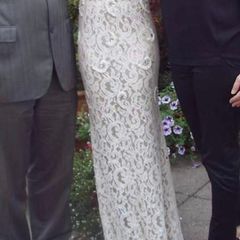 White lace Dress