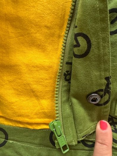 Duns Sweden Organic Green Cotton bicycle coat 158