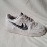 nike air force ones size 5.5 eu 38.5 white leather in excellent condition Image 5