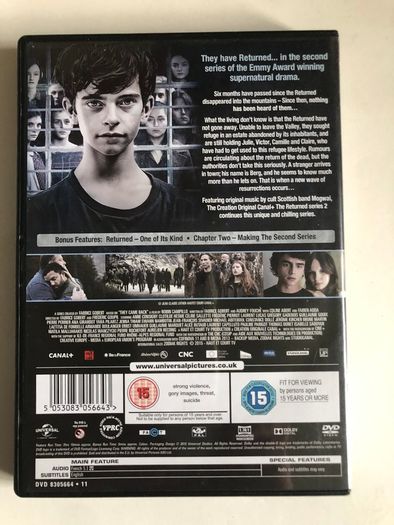 The Returned - Season 2 (2015) [DVD TV Boxset]