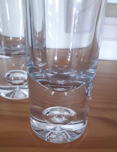 Pair of Bubble Base Vases