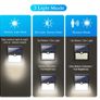 High quality 4  pack of LED  solar waterproof wall light use with motion sensor, 2200 mAh Image 7