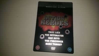 5 Action Movies Steelbook boxset Van Damme, snipes ect..