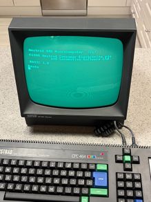Amstrad CPC 464 + GT64 Monitor + Original Box - Tested & Working