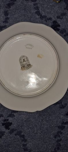 2 Miniature Limoges Plates